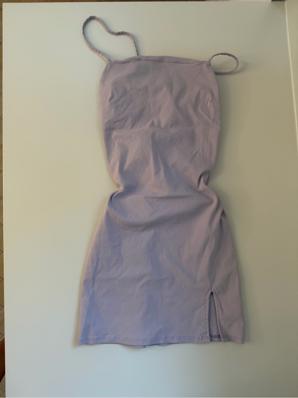 Garage Lavender Mini Dress